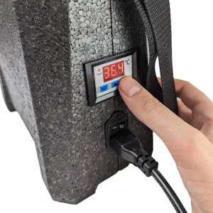 Einstellen des Kartuschenvorwärmer-Temperaturreglers